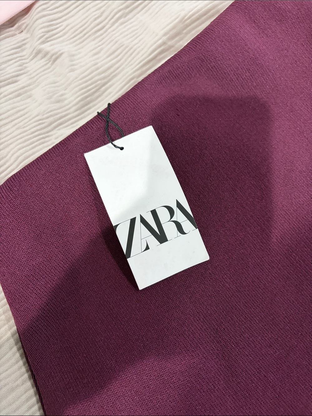 ZaraPleated Maxi Skirt in Deep Burgundy - Women/ size small - Picture 14 of 15